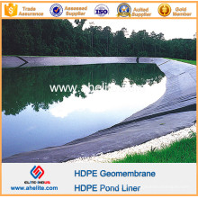 LLDPE LDPE PVC EVA HDPE Geomembrana para revestimientos de estanques
